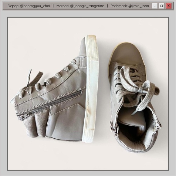 Vintage y2k hidden wedge high top sneakers ✨ - Picture 2 of 7